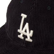 画像6: NEW ERA  RC 9FIFTY レザーストラップ Corduroy コーデュロイ ロサンゼルス・ドジャース ブラック (6)