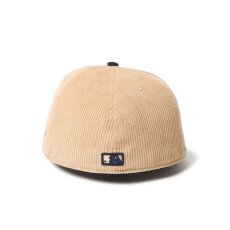 画像3: NEW ERA  59FIFTY Corduroy コーデュロイ ロサンゼルス・ドジャース ベージュ (3)
