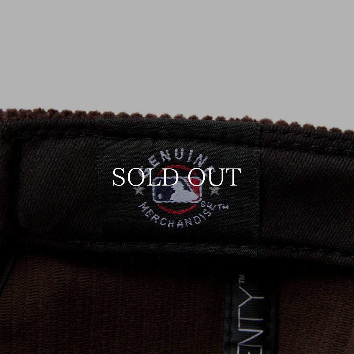 画像8: NEW ERA  9TWENTY Corduroy コーデュロイ サンディエゴ・パドレス ダークブラウン ブラウンバイザー (8)