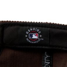 画像8: NEW ERA  9TWENTY Corduroy コーデュロイ サンディエゴ・パドレス ダークブラウン ブラウンバイザー (8)