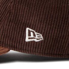 画像7: NEW ERA  9TWENTY Corduroy コーデュロイ サンディエゴ・パドレス ダークブラウン ブラウンバイザー (7)