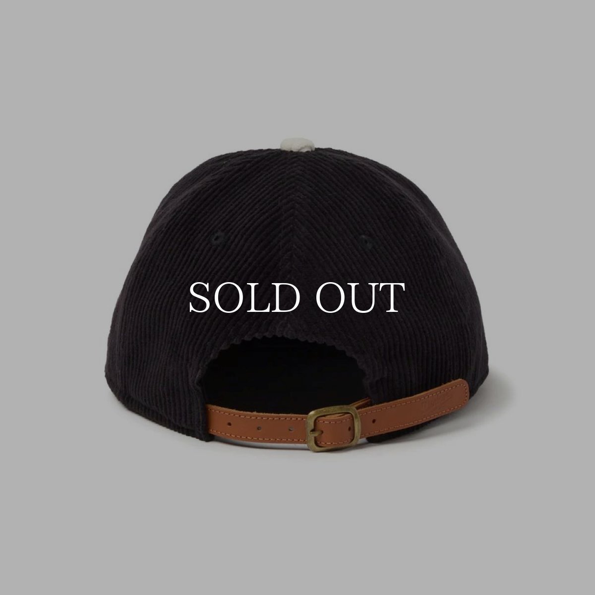 画像2: NEW ERA  RC 9FIFTY レザーストラップ Corduroy コーデュロイ ロサンゼルス・ドジャース ブラック (2)