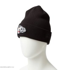 画像3: NEW ERA  ベーシック カフニット ちびまる子ちゃん フラッグロゴ ブラック (3)