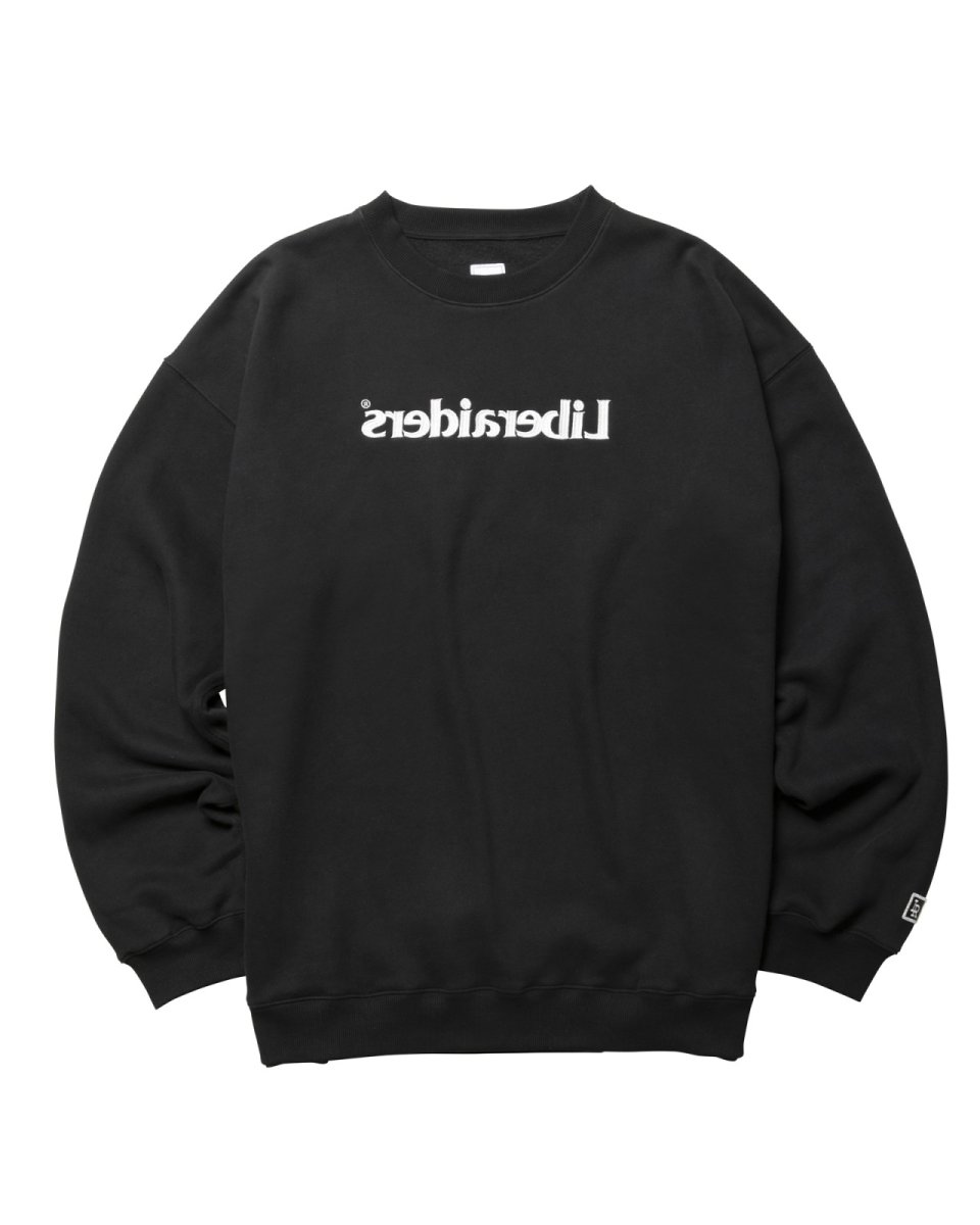 画像1: Liberaiders  EMBROIDERY CREWNECK (1)