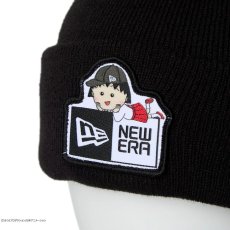 画像7: NEW ERA  ベーシック カフニット ちびまる子ちゃん ボックスロゴ ブラック (7)