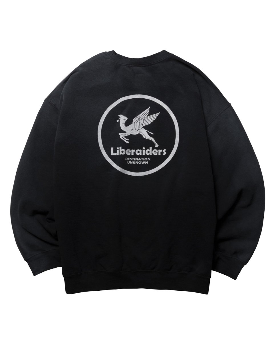 画像2: Liberaiders  CIRCLE LOGO CREWNECK (2)