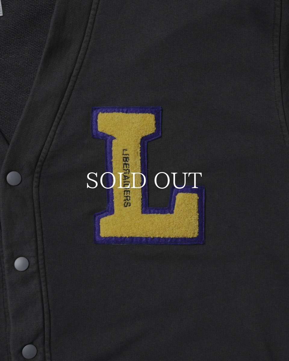 画像4: Liberaiders  GARMENT DYED SWEAT CARDIGAN (4)