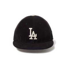 画像3: NEW ERA  RC 9FIFTY レザーストラップ Corduroy コーデュロイ ロサンゼルス・ドジャース ブラック (3)