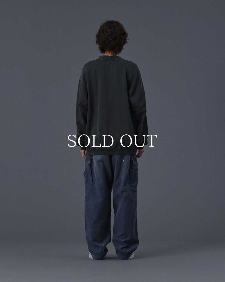 画像10: Liberaiders  GARMENT DYED SWEAT CARDIGAN (10)