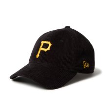 画像1: NEW ERA  9TWENTY Corduroy コーデュロイ ピッツバーグ・パイレーツ ブラック (1)