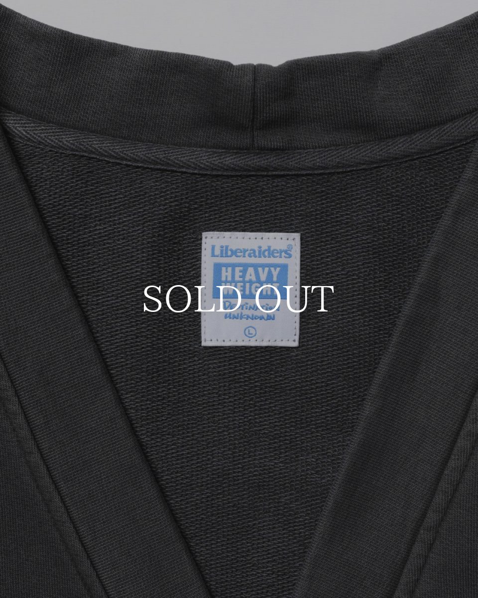 画像3: Liberaiders  GARMENT DYED SWEAT CARDIGAN (3)