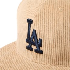 画像5: NEW ERA  59FIFTY Corduroy コーデュロイ ロサンゼルス・ドジャース ベージュ (5)