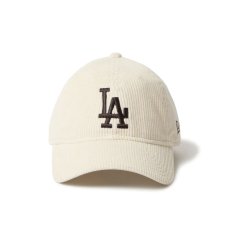 画像2: NEW ERA  9TWENTY Corduroy コーデュロイ ロサンゼルス・ドジャース アイボリー (2)