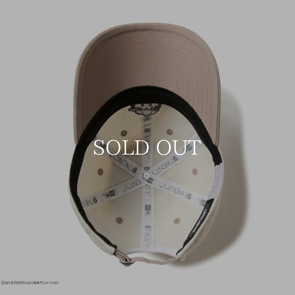 画像4: NEW ERA  キッズ Youth 9TWENTY ちびまる子ちゃん まる子 アイボリー アッシュブラウンバイザー (4)