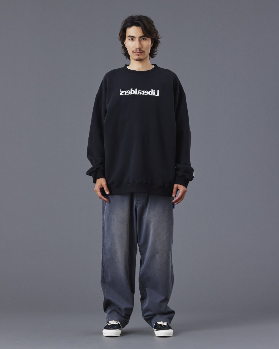 画像13: Liberaiders  EMBROIDERY CREWNECK (13)