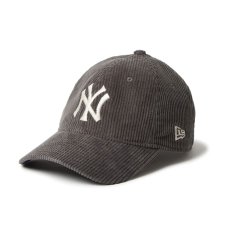 画像1: NEW ERA  9TWENTY Corduroy コーデュロイ ニューヨーク・ヤンキース グレー (1)
