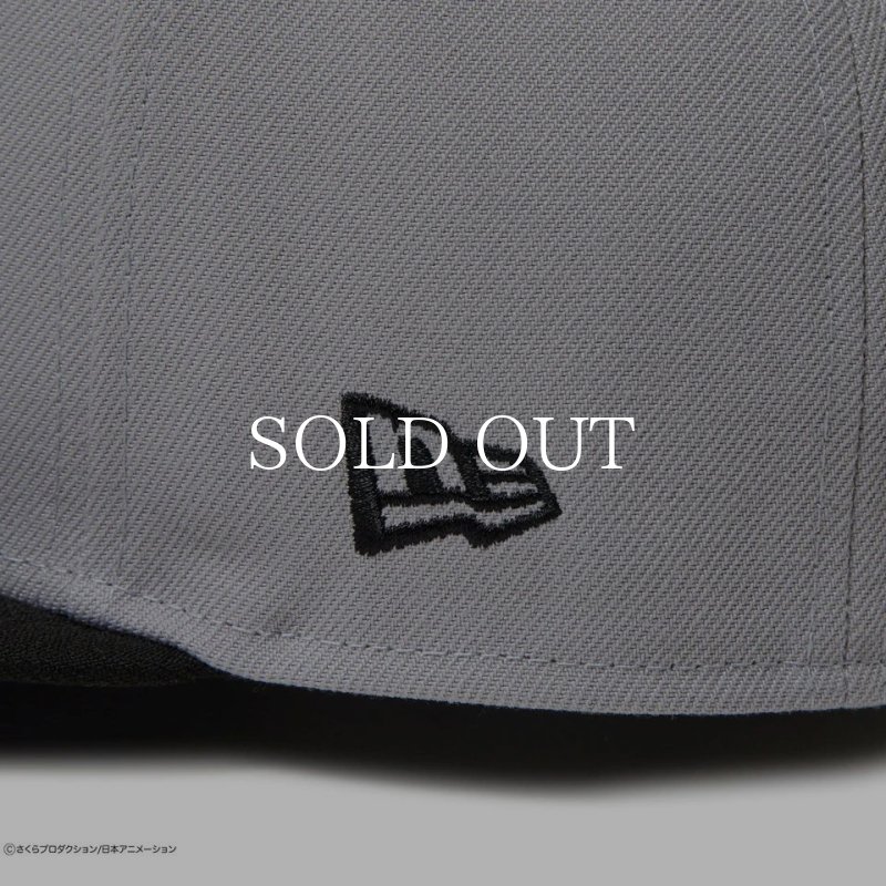 NEW ERA 9FIFTY ちびまる子ちゃん ボックスロゴ まる子 グレー