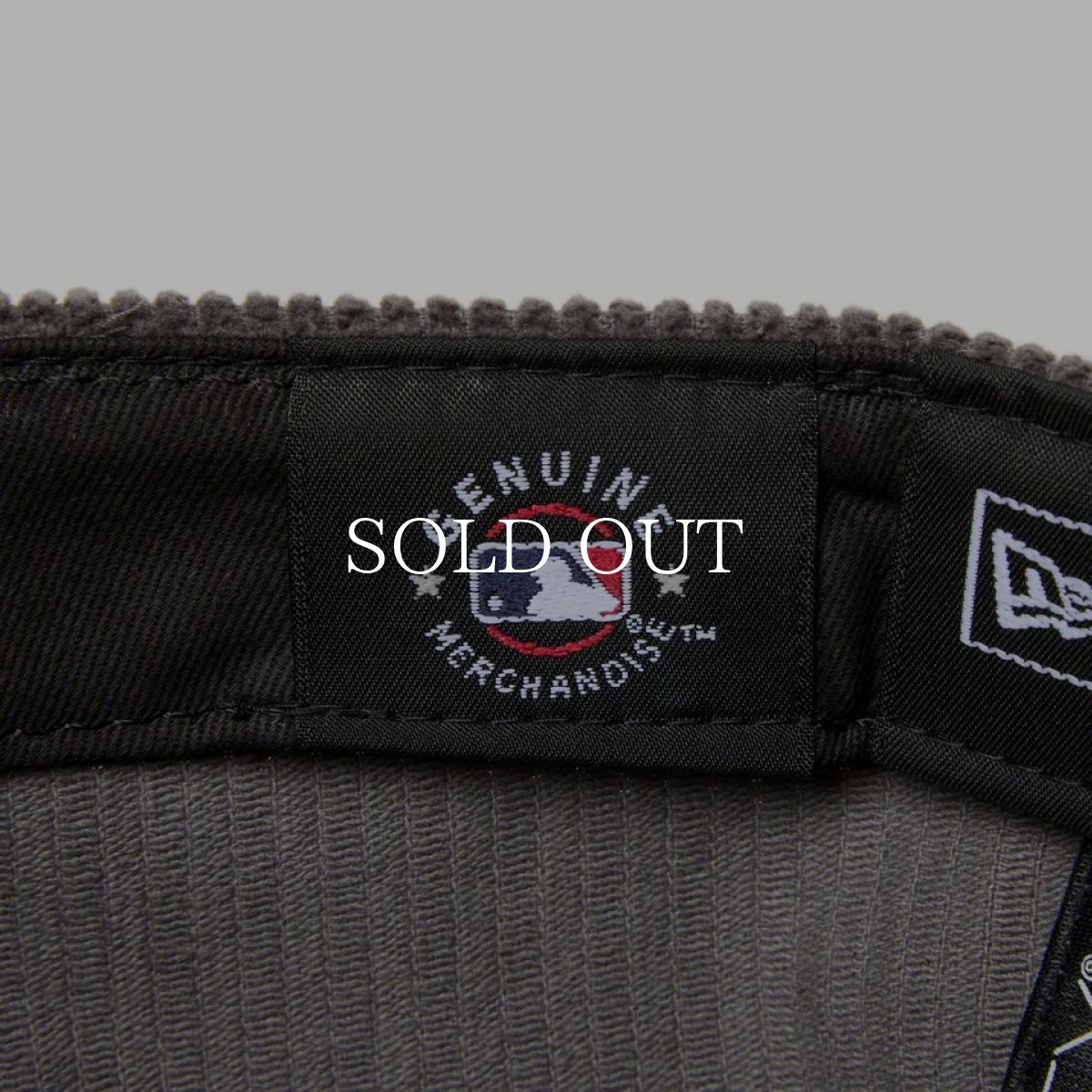 画像9: NEW ERA  59FIFTY Corduroy コーデュロイ シカゴ・ホワイトソックス グレー ブラックバイザー (9)