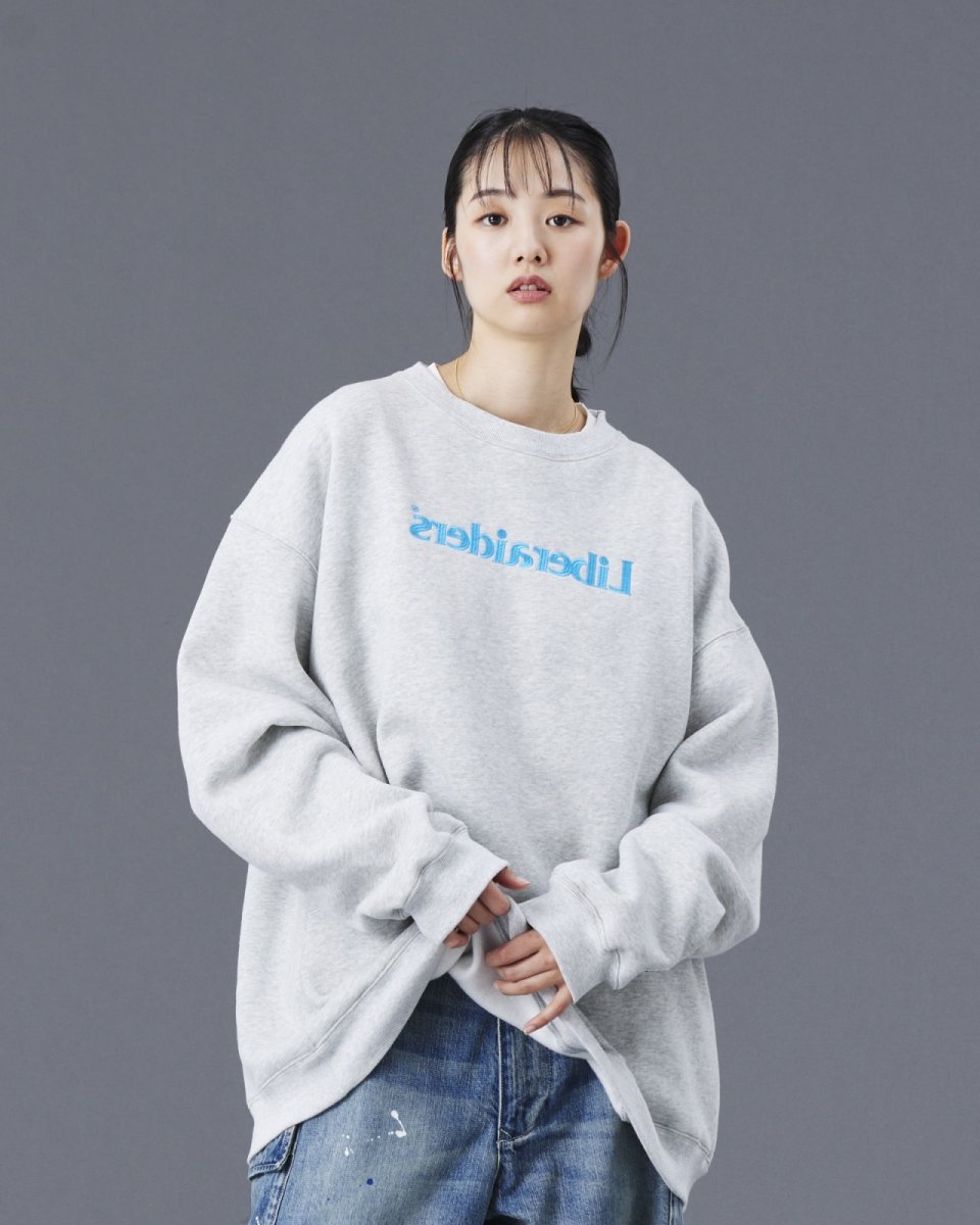 画像16: Liberaiders  EMBROIDERY CREWNECK (16)