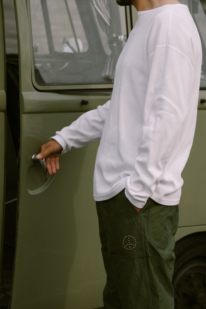 画像11: STANDARD CALIFORNIA  SD Heavyweight Rib Crew Long Sleeve T (11)