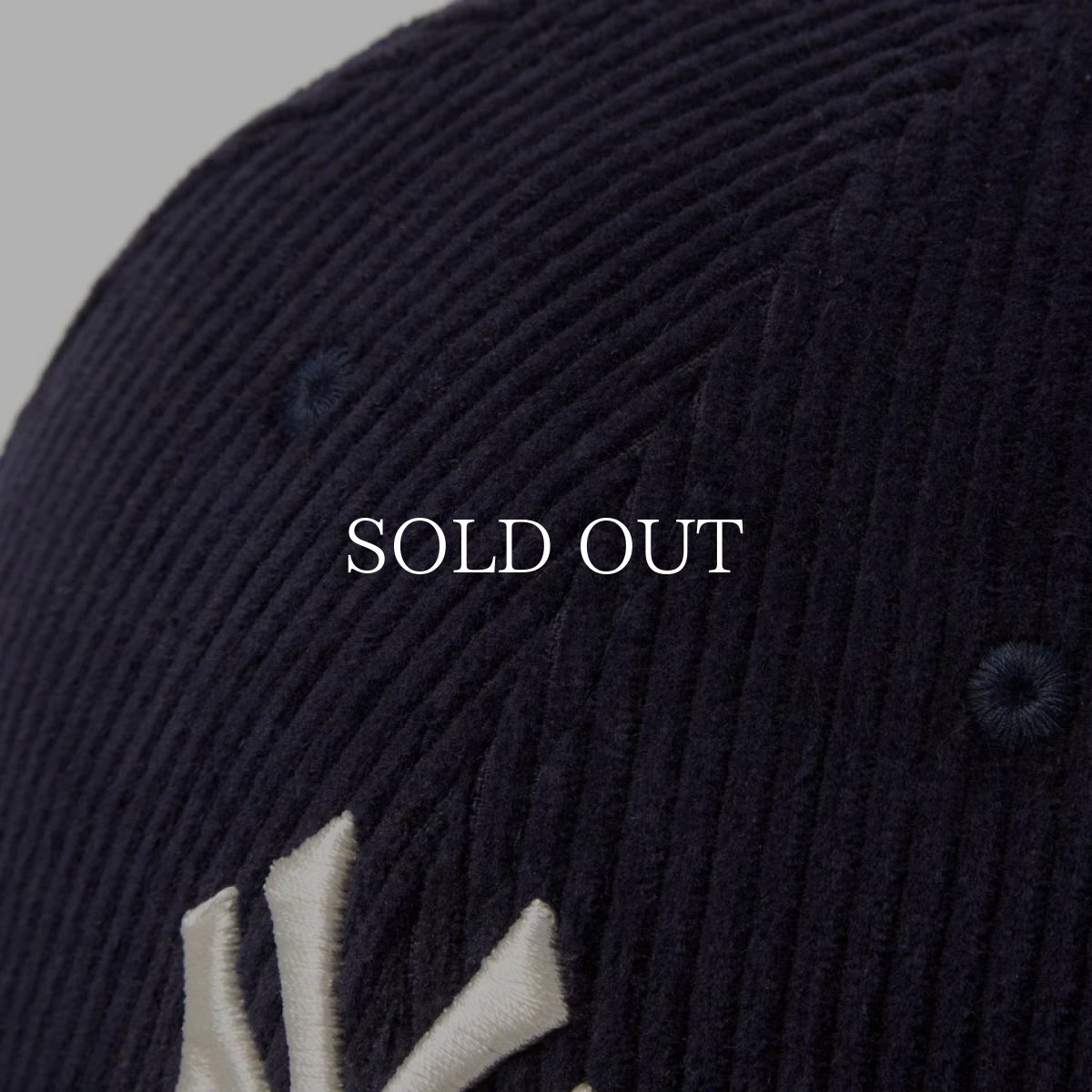 画像6: NEW ERA  RC 9FIFTY レザーストラップ Corduroy コーデュロイ ニューヨーク・ヤンキース ネイビー (6)