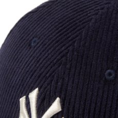画像6: NEW ERA  RC 9FIFTY レザーストラップ Corduroy コーデュロイ ニューヨーク・ヤンキース ネイビー (6)