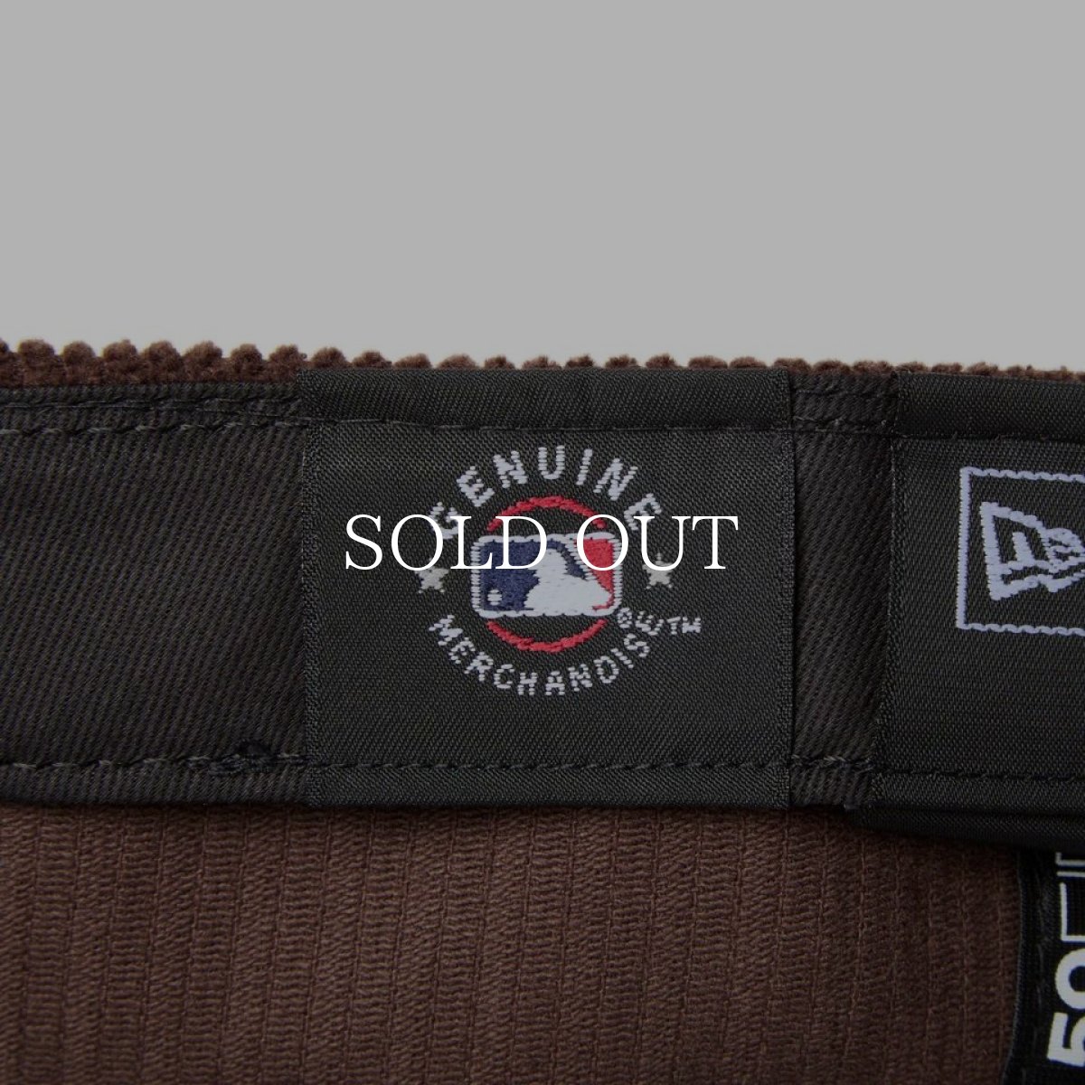 画像9: NEW ERA  59FIFTY Corduroy コーデュロイ デトロイト・タイガース ダークブラウン (9)