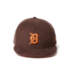 画像3: NEW ERA  59FIFTY Corduroy コーデュロイ デトロイト・タイガース ダークブラウン (3)