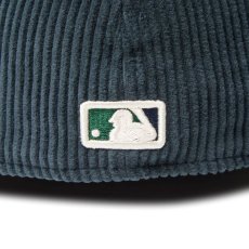 画像8: NEW ERA  59FIFTY Corduroy コーデュロイ ニューヨーク・ヤンキース ブルーグリーン ネイビーバイザー (8)