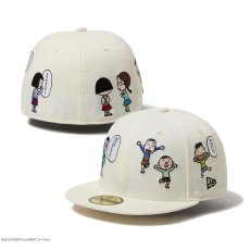 画像1: NEW ERA  59FIFTY ちびまる子ちゃん オールオーバー クローム (1)
