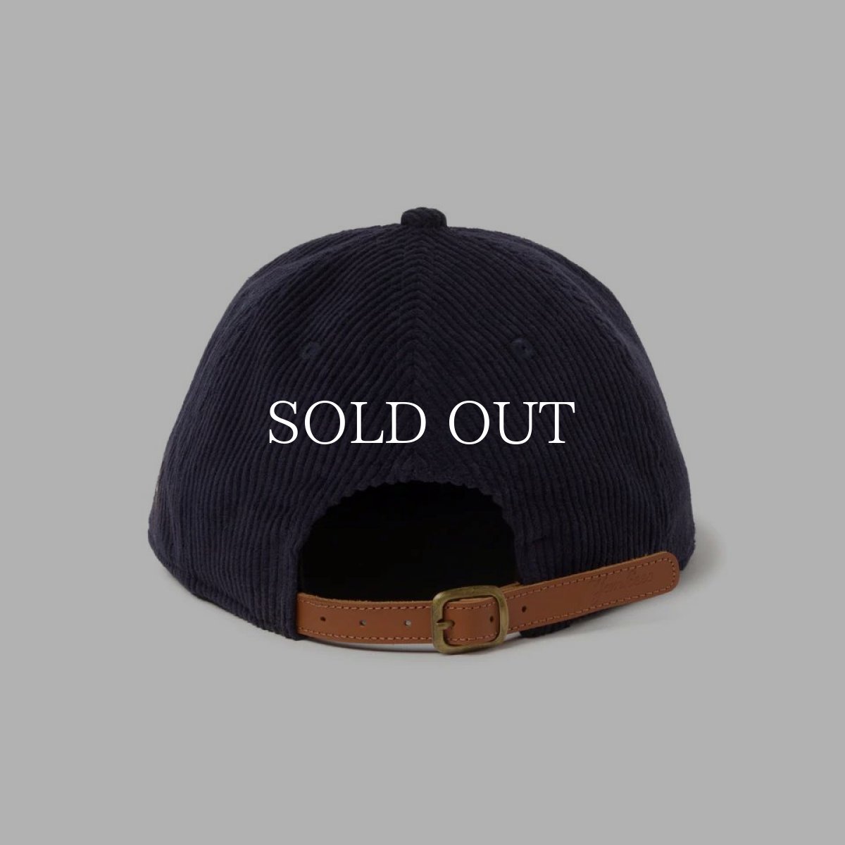 画像2: NEW ERA  RC 9FIFTY レザーストラップ Corduroy コーデュロイ ニューヨーク・ヤンキース ネイビー (2)