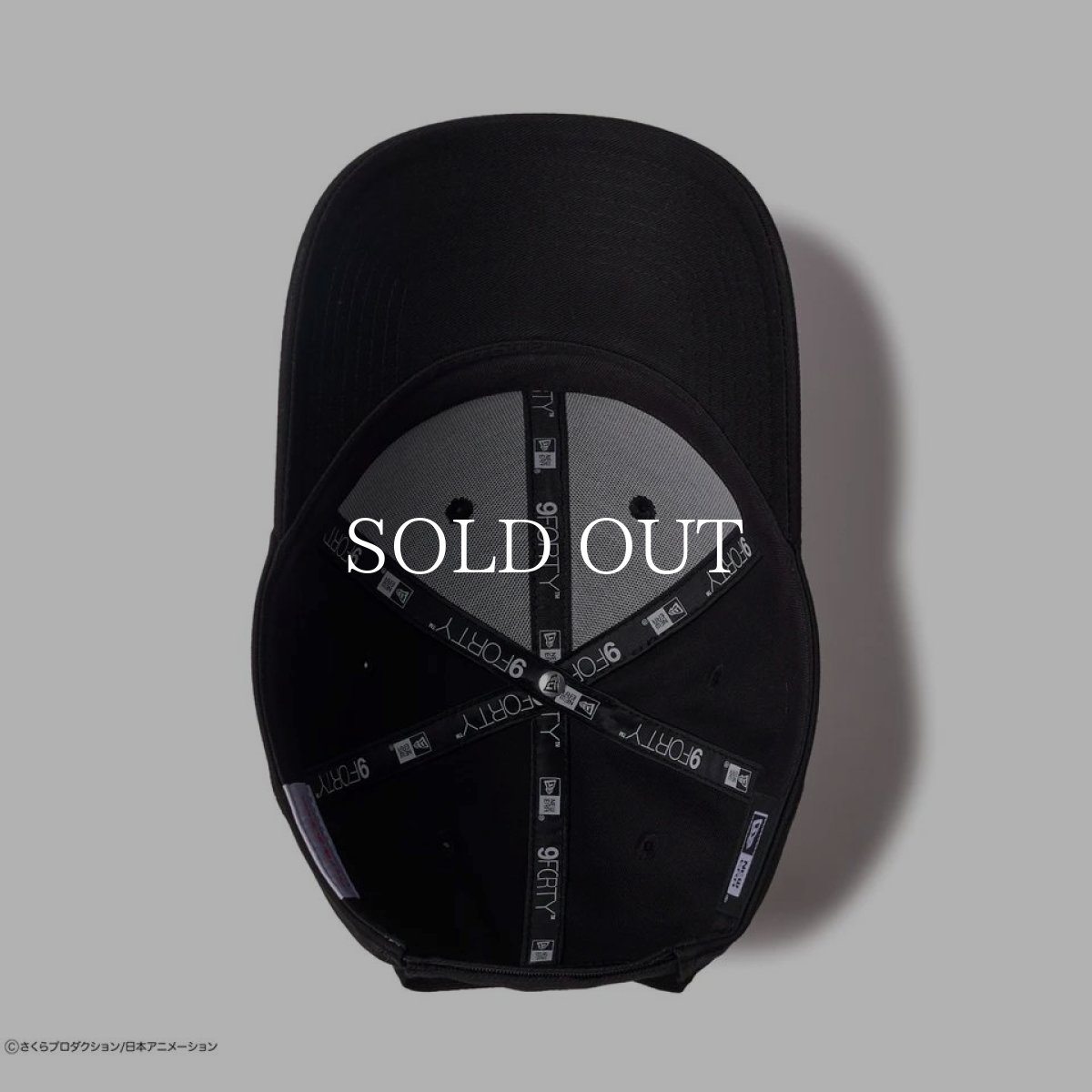 画像6: NEW ERA  9FORTY ちびまる子ちゃん フラッグロゴ まる子 ブラック (6)