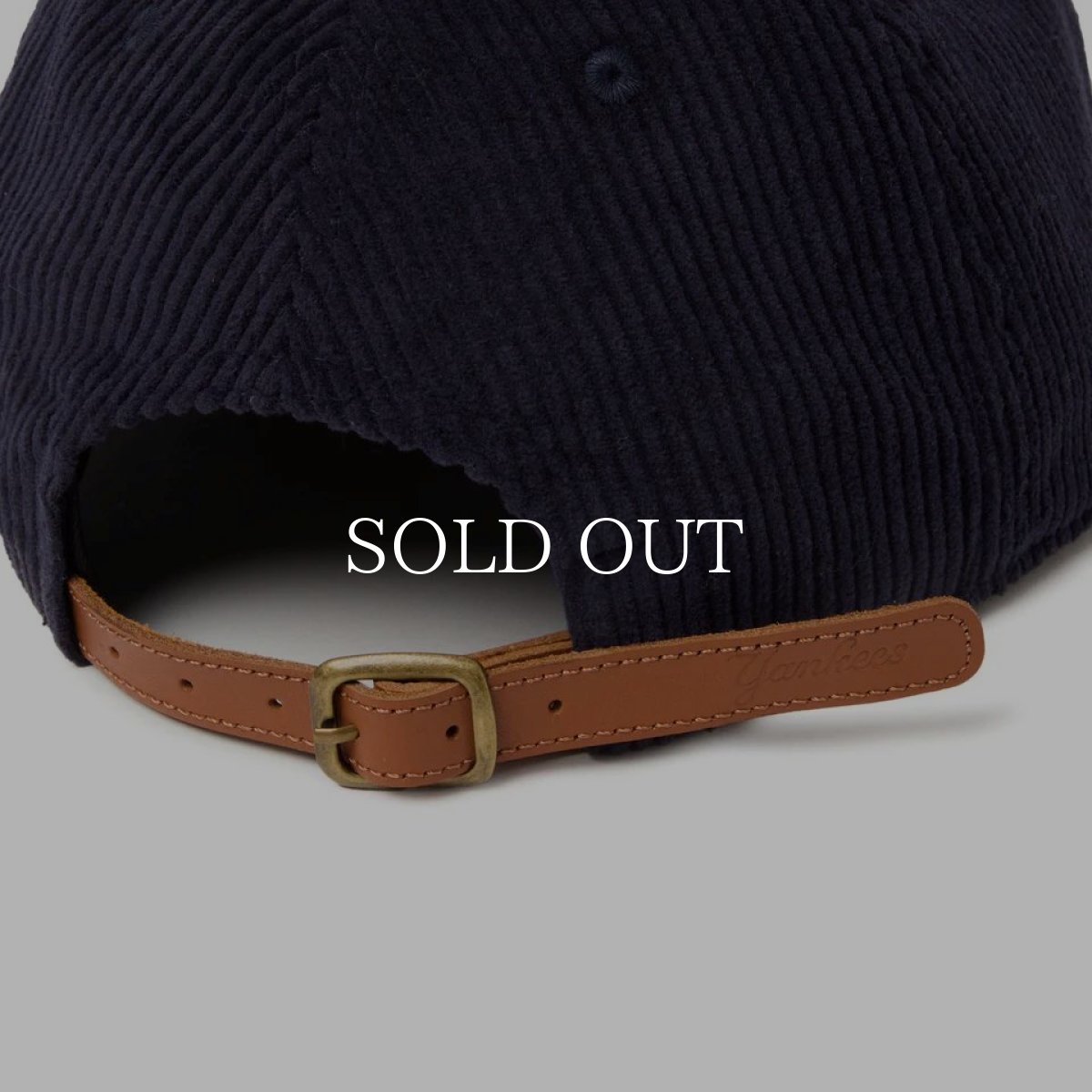 画像9: NEW ERA  RC 9FIFTY レザーストラップ Corduroy コーデュロイ ニューヨーク・ヤンキース ネイビー (9)