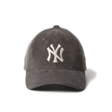 画像2: NEW ERA  9TWENTY Corduroy コーデュロイ ニューヨーク・ヤンキース グレー (2)