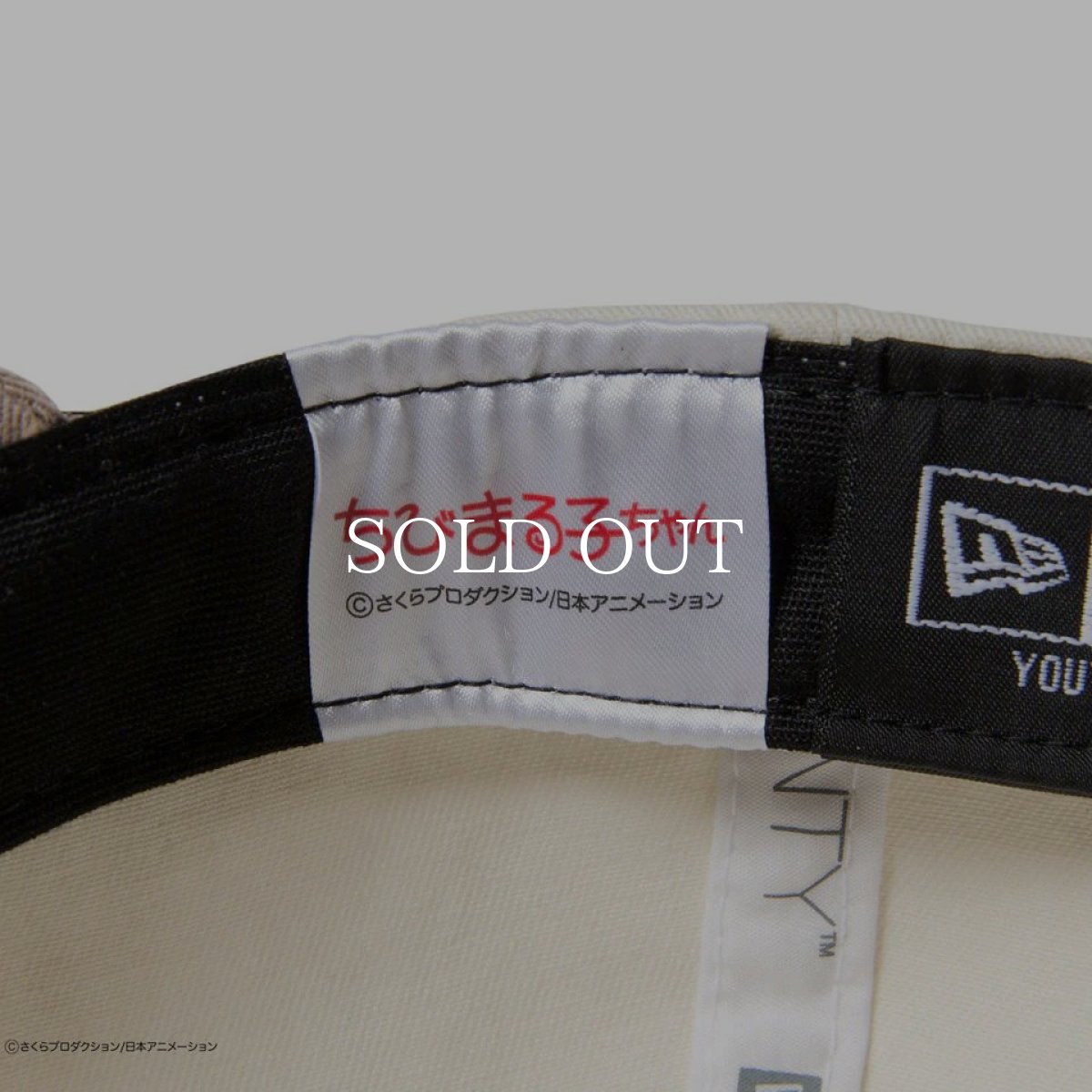 画像6: NEW ERA  キッズ Youth 9TWENTY ちびまる子ちゃん まる子 アイボリー アッシュブラウンバイザー (6)