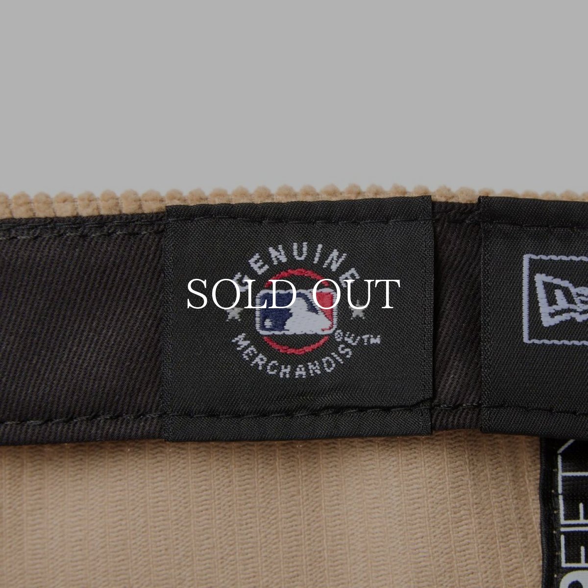 画像9: NEW ERA  59FIFTY Corduroy コーデュロイ ロサンゼルス・ドジャース ベージュ (9)