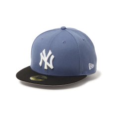 画像1: NEW ERA  59FIFTY Powered by GORO NAKATSUGAWA（MIN-NANO） ニューヨーク・ヤンキース スレート ブラックバイザー (1)