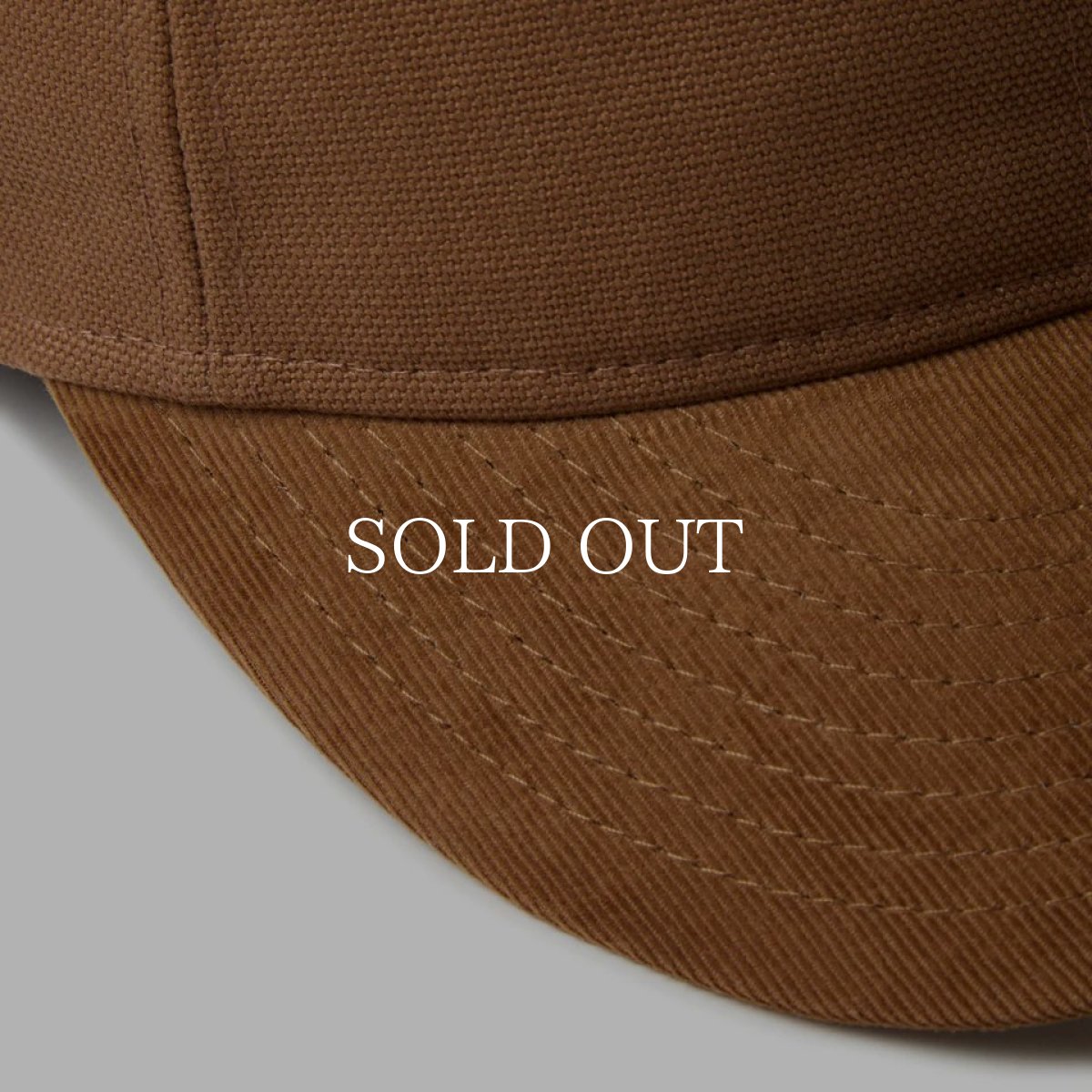 画像4: NEW ERA  9THIRTY Powered by GORO NAKATSUGAWA（MIN-NANO） ブラウンキャンバス カーキコーデュロイバイザー (4)