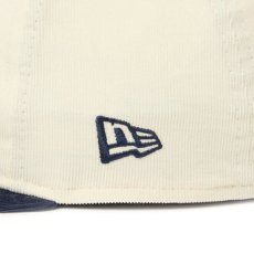 画像7: NEW ERA  RC 9FIFTY Powered by GORO NAKATSUGAWA（MIN-NANO） ニューヨーク・ジャイアンツ コーデュロイ アイボリー ネイビーバイザー (7)