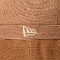 画像8: NEW ERA  エクスプローラー Powered by GORO NAKATSUGAWA（MIN-NANO） ブラウンキャンバス カーキコーデュロイブリム (8)