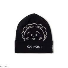 画像1: NEW ERA  ベーシック カフニット コジコジ COJI-COJI ジャカード ブラック (1)