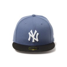 画像2: NEW ERA  59FIFTY Powered by GORO NAKATSUGAWA（MIN-NANO） ニューヨーク・ヤンキース スレート ブラックバイザー (2)