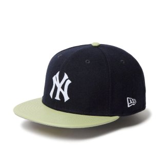 【新品】New Era x minnano 59fifty ネイビーバイザー NEW ERA ニュー エラ 59FIFTY Powered by GORO NAKATSUGAWA（min