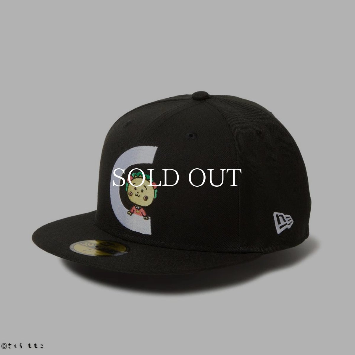 画像1: NEW ERA  59FIFTY コジコジ COJI-COJI C ブラック (1)