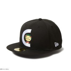 画像1: NEW ERA  59FIFTY コジコジ COJI-COJI C ブラック (1)