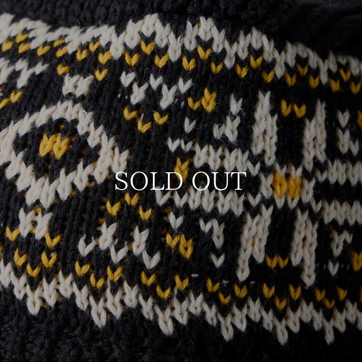 画像6: NEW ERA  ニットバケット Powered by GORO NAKATSUGAWA（MIN-NANO） ノルディック ブラック (6)