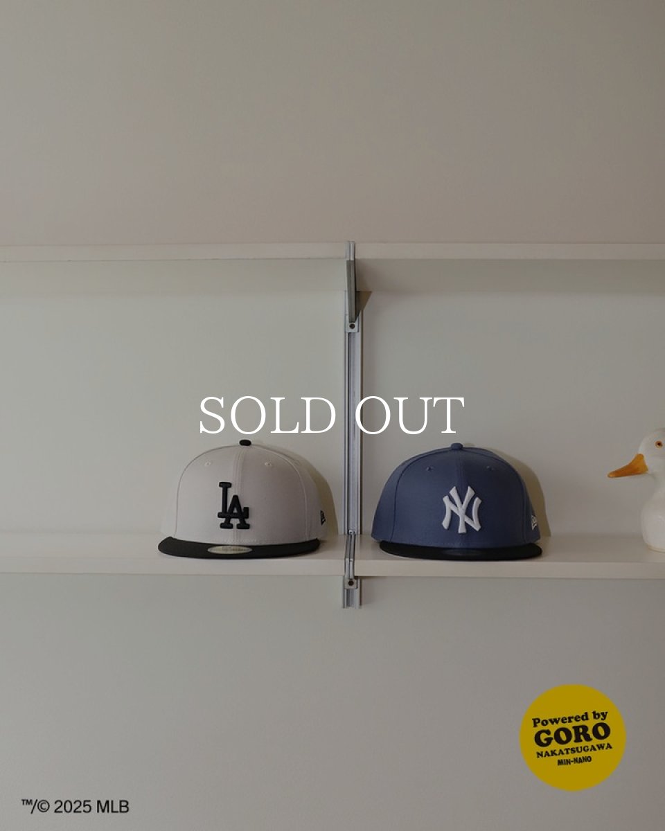 画像10: NEW ERA  59FIFTY Powered by GORO NAKATSUGAWA（MIN-NANO） ロサンゼルス・ドジャース ストーン ブラックバイザー (10)
