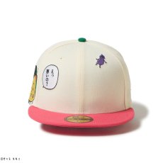 画像8: NEW ERA  59FIFTY コジコジ COJI-COJI クローム ピンクバイザー (8)