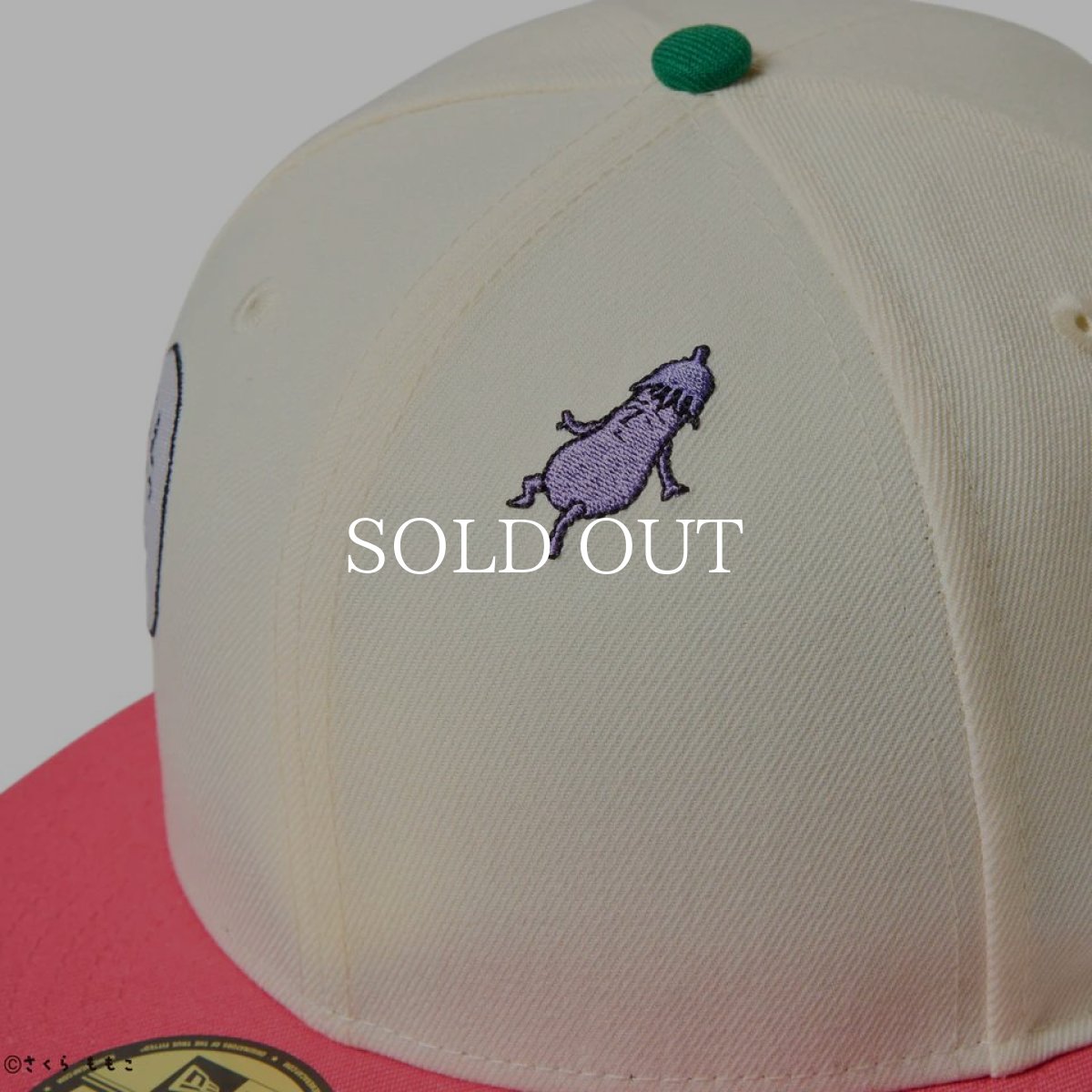 画像4: NEW ERA  59FIFTY コジコジ COJI-COJI クローム ピンクバイザー (4)