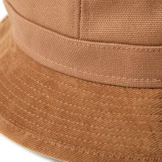画像6: NEW ERA  エクスプローラー Powered by GORO NAKATSUGAWA（MIN-NANO） ブラウンキャンバス カーキコーデュロイブリム (6)
